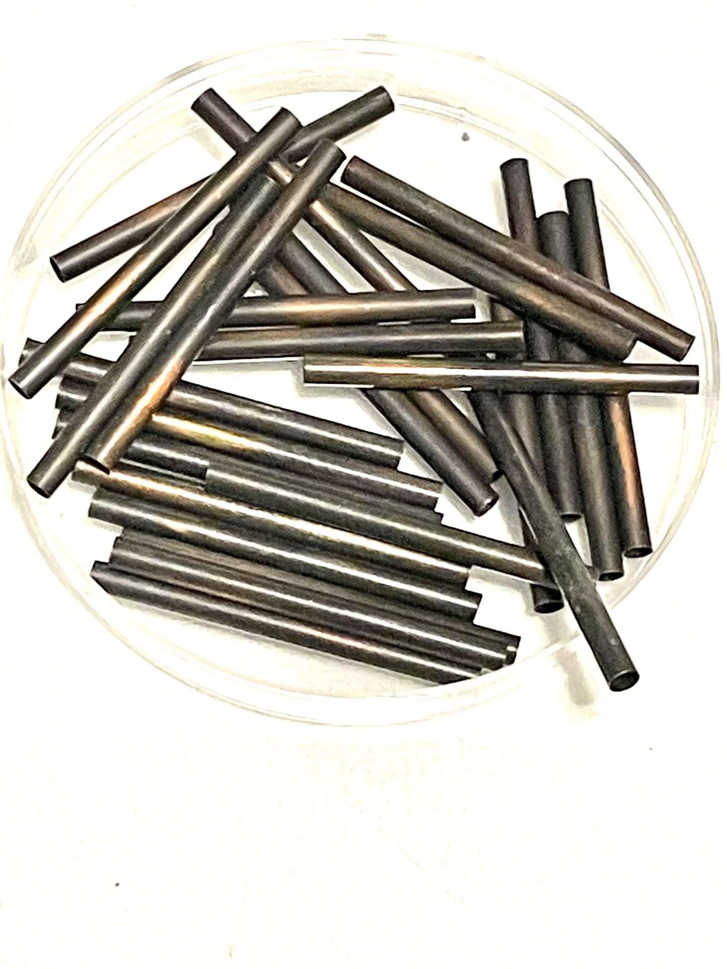 Lot Of 26 Metal Tube Beads