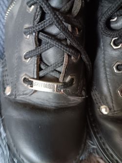 Like New Womens Leather Harley Davidson Boots
