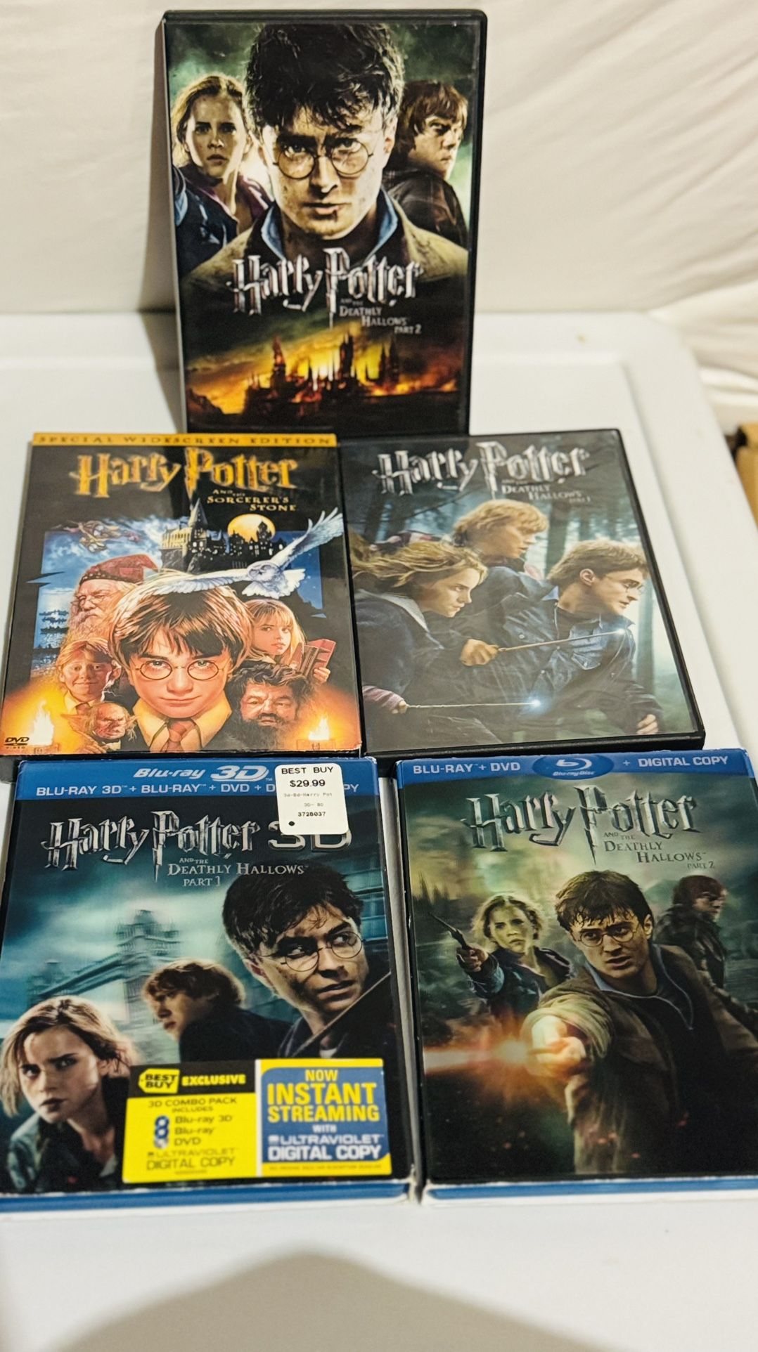 Harry Potter Dvd collection