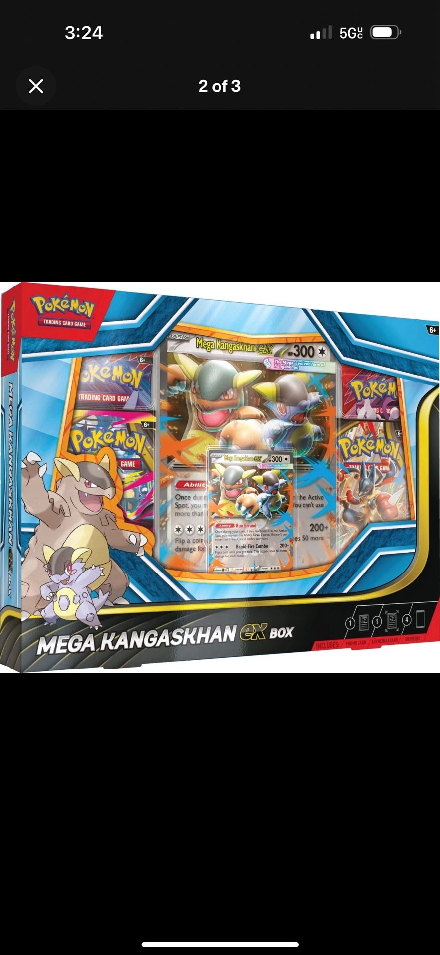 Pokémon TCG: Mega Kangaskhan Ex Box - Pokemon - BRAND NEW SEALED