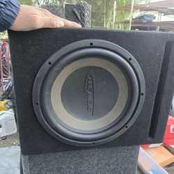 Arc Audio XDi 12D4 12 Inch Subwoofer In Ported Box $60 Or Trade