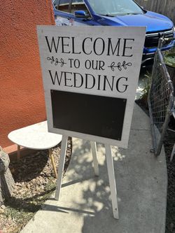 Caballete Para Anuncio De Bodas , Quinceañeras