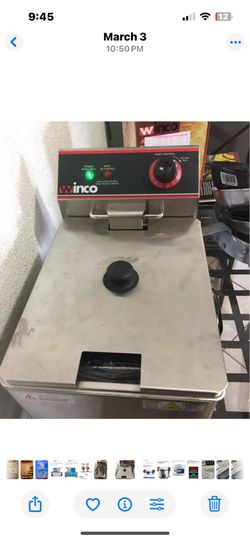 Commercial electric single fryer