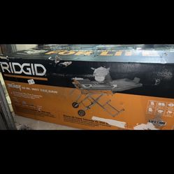 NEW IN BOX - RIDGID 15 Amp 10 in. Wet Tile Saw with Portable Stand, “THE BEAST” 