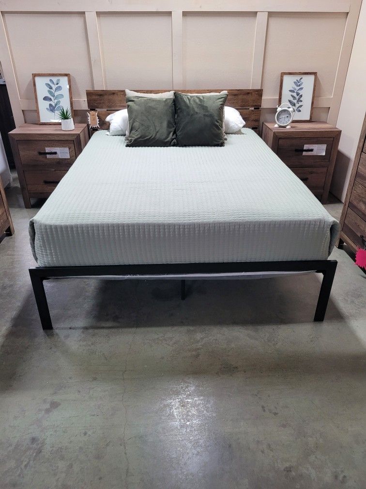 Affordable Queen Size Platfrom Bed