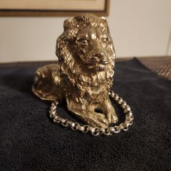 Vintage Mid-Century Modern SOLID Brass With GOLD Bond 
