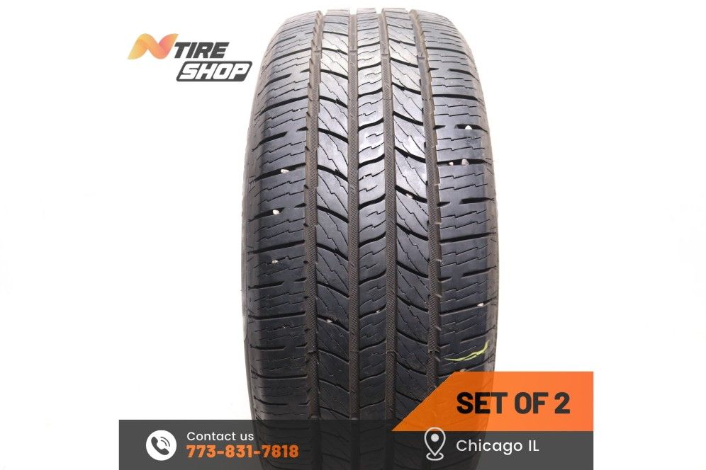 Set of 2 Used 10.5/32 255/50R20 109V National Commando HTS