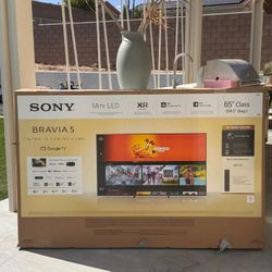 65” Sony mini led hdr 4k TV 