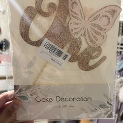 One cake topper