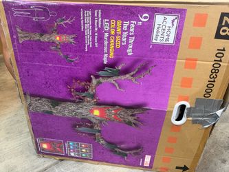 Home Accents Holiday 9 ft Murderous Maple Halloween Tree