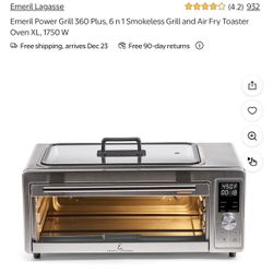 Power Grill & Air Fryer Toaster 