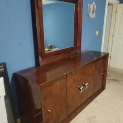 Dresser And Mirror 