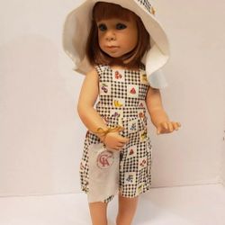 Vintage LE 1991 Julie-Good Kruger 17" Doll w/ LOA She Sells Sea Shells