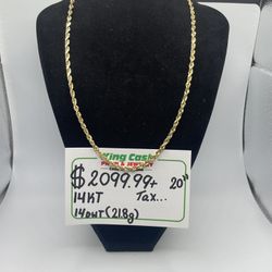 ROPE CHAIN 14KT 