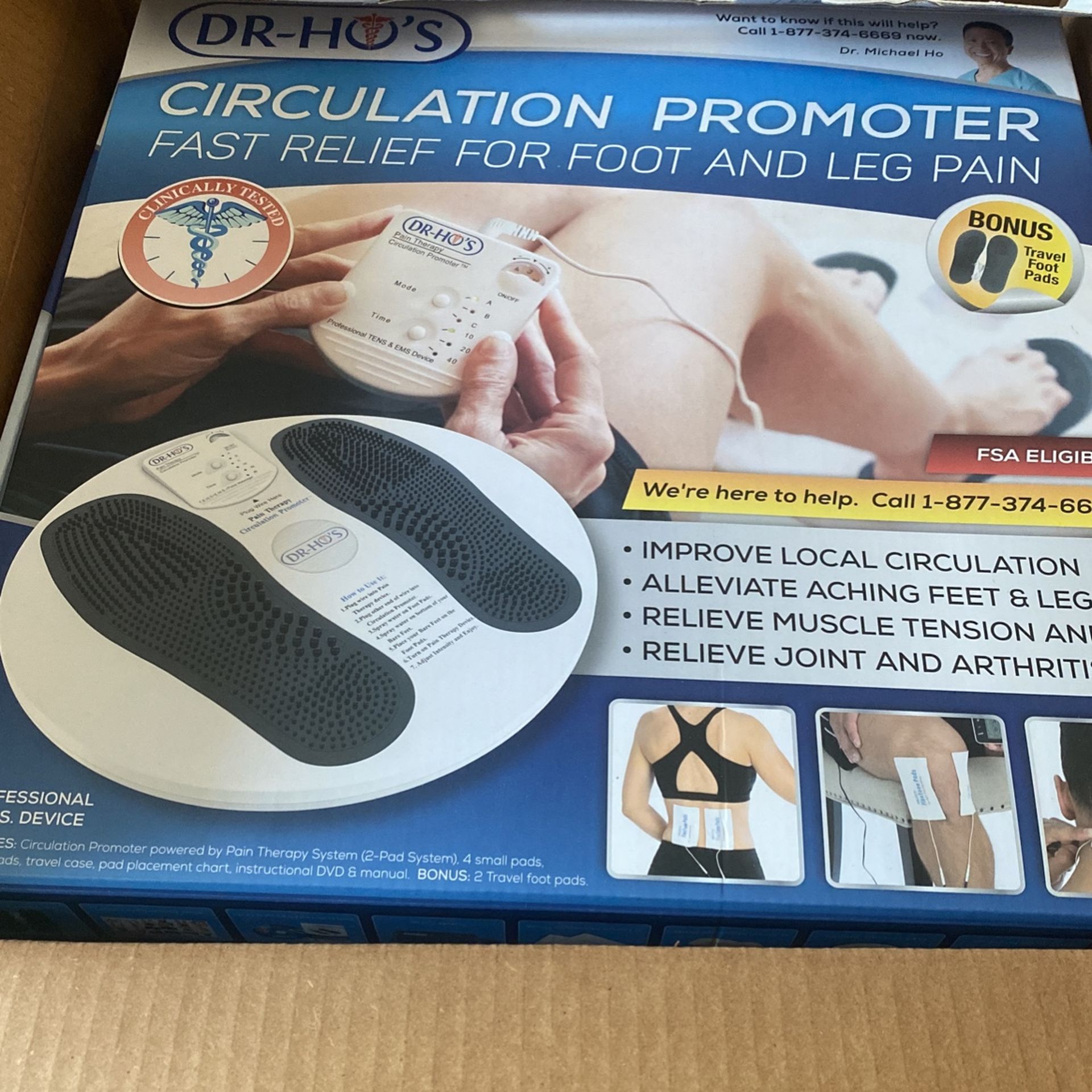 Circulation Promoter Fast Relief For Foot And Leg Pain 