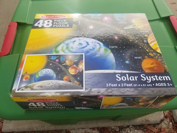 Melissa And Douge 48 Piece Space Planets Jigsaw Puzzle For