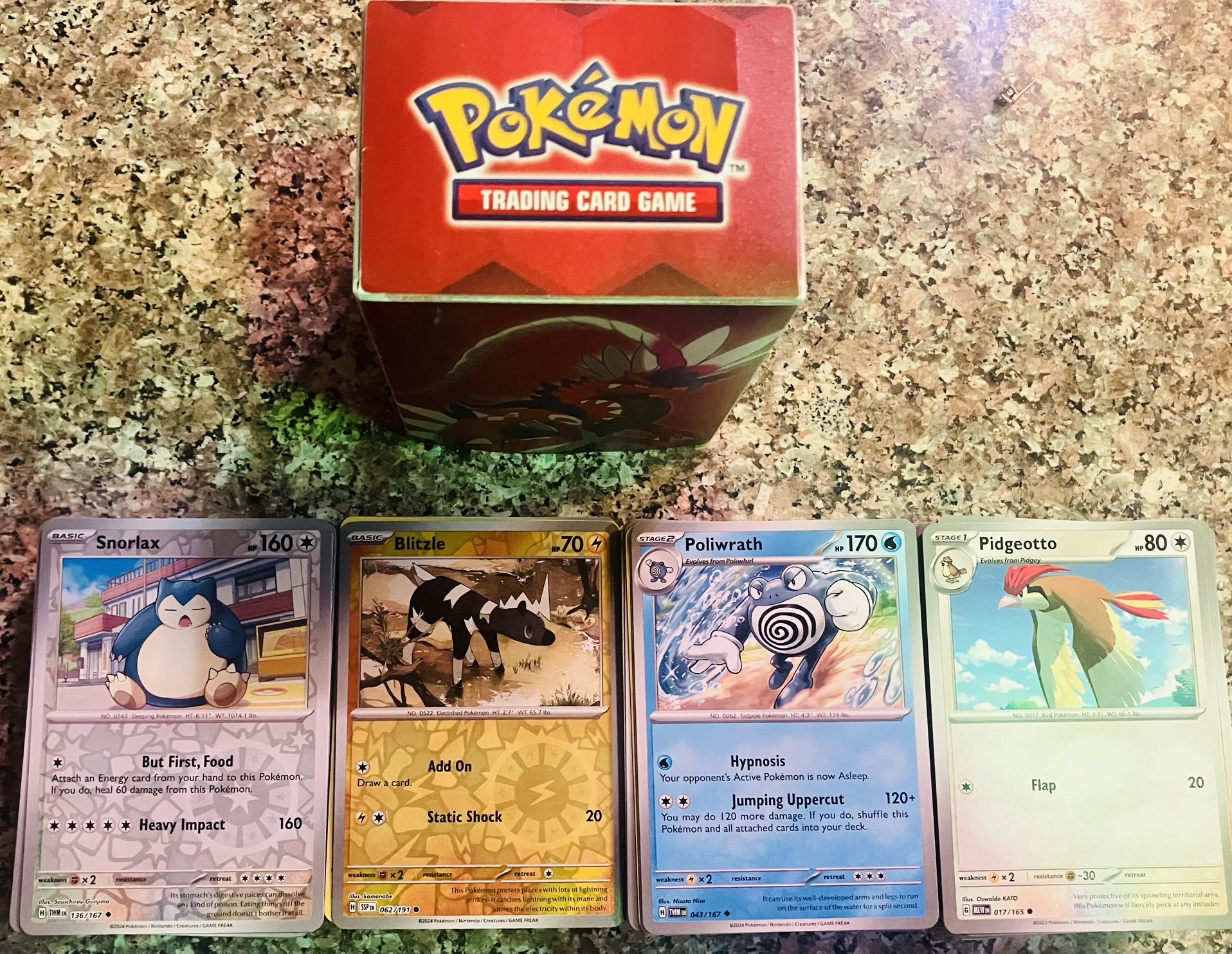 Pokémon Cards- Lot Of Holos, Trainers, Stage 1, And Basics