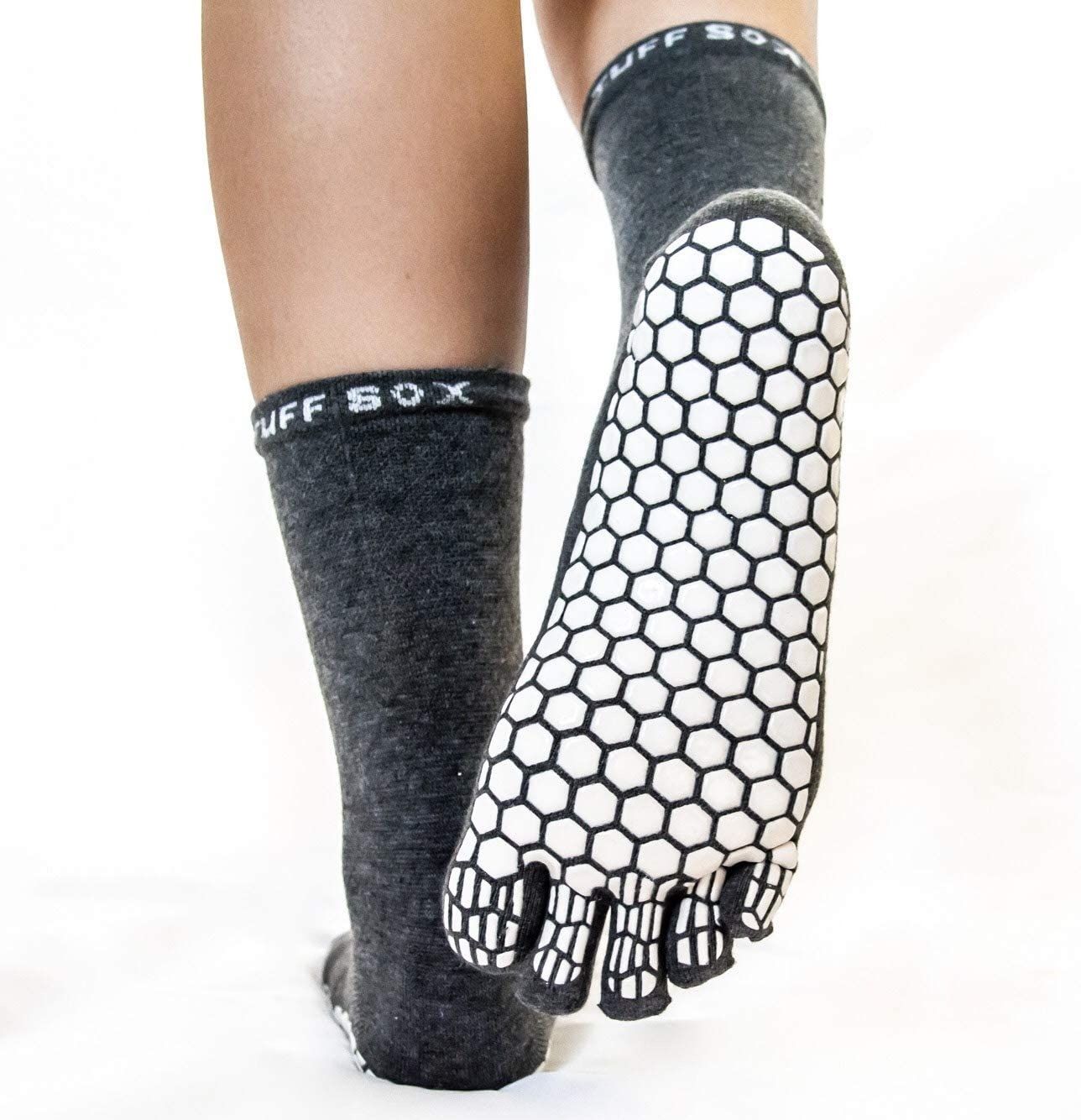 TuffSox - Beach Sox Heat protection - Yoga Socks Non Slip - BRAND NEW size Medium