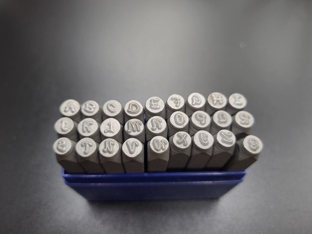 Metal Alphabet Stamps