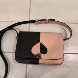 Kate Spade Crossbody Bag – Pink/Black Colorblock 