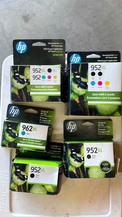 HP 952XL and 962XL Ink Cartridge Lot