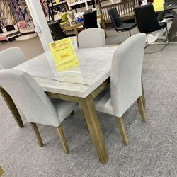 5pc Dinning Table Set $999
