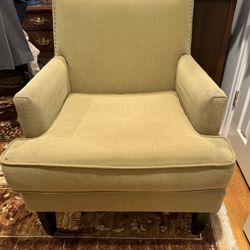 Two Side Chairs - Green Color 