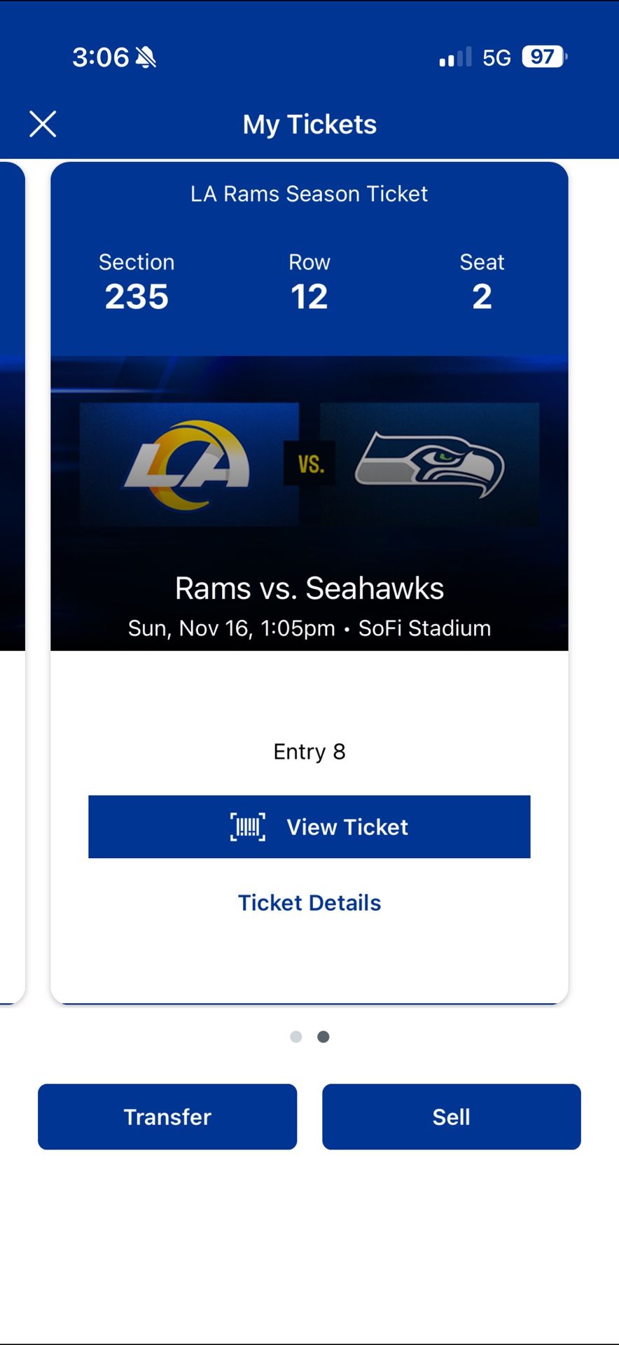 Rams Vs Seahawks 
