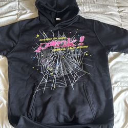 Black Spider Hoodie, Size M