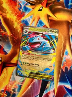 Pokemon Mega Venusaur ex 003/132 Mega Evolutions card Double Rare