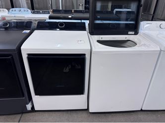 Washer dryer, LG set white top load