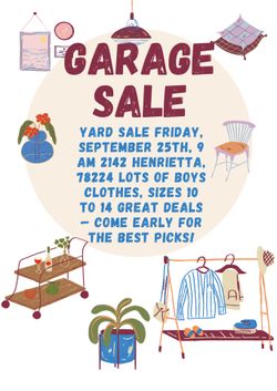 Yard sale