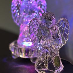 Princess House 24% Lead Crystal Angel, Germany 4”
