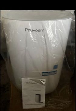 Pauvoern 35-Pint Smart Dehumidifier 35 pt/day 2000 sq ft Wi-Fi 0.87 gal