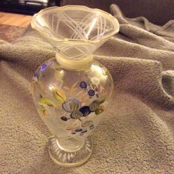 Tracy Porter Hand Painted Vase 
