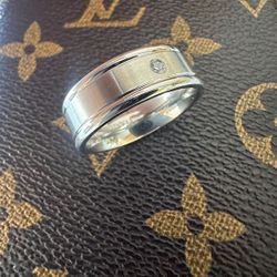 Mens Exquisite Titanium Wedding Band Ring 