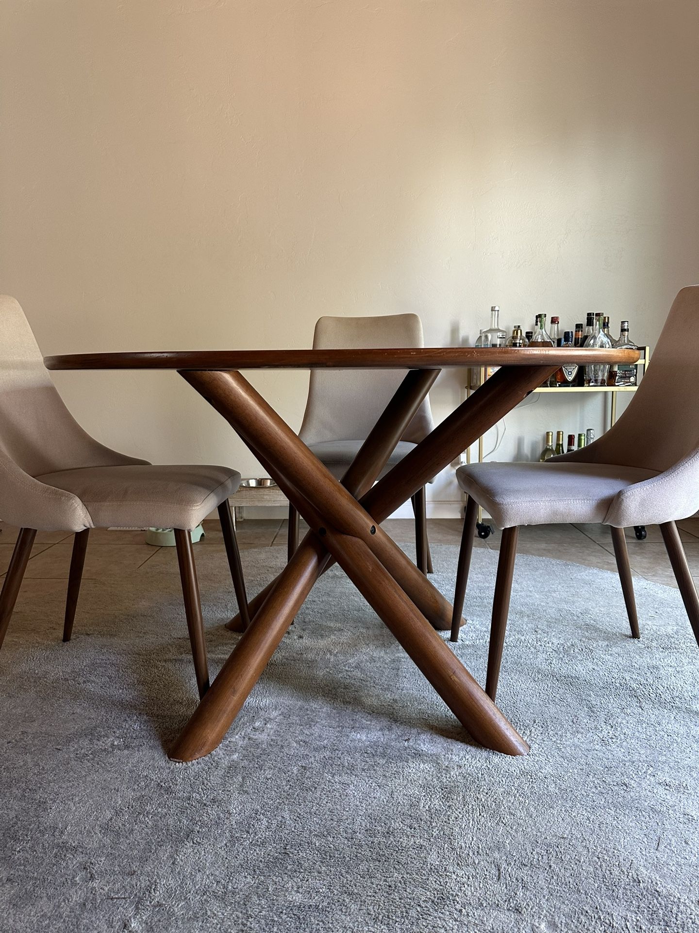 West Elm 48” Round Dining Table