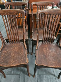 Set 4 Chairs circa 1890's