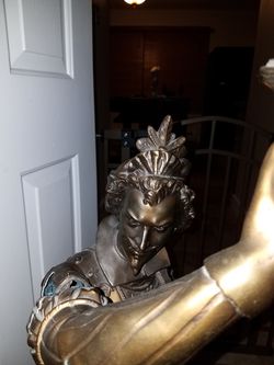 52" Newell conquistador globe lamp