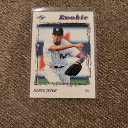 derek jeter mint condition rookie card