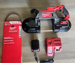 Milwaukee portable  deep cut band saw