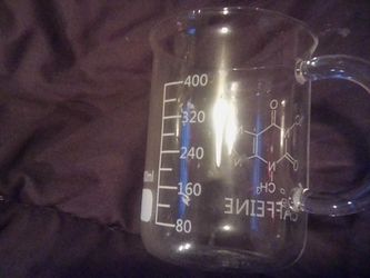 400ml Caffeine Breaker Glass 