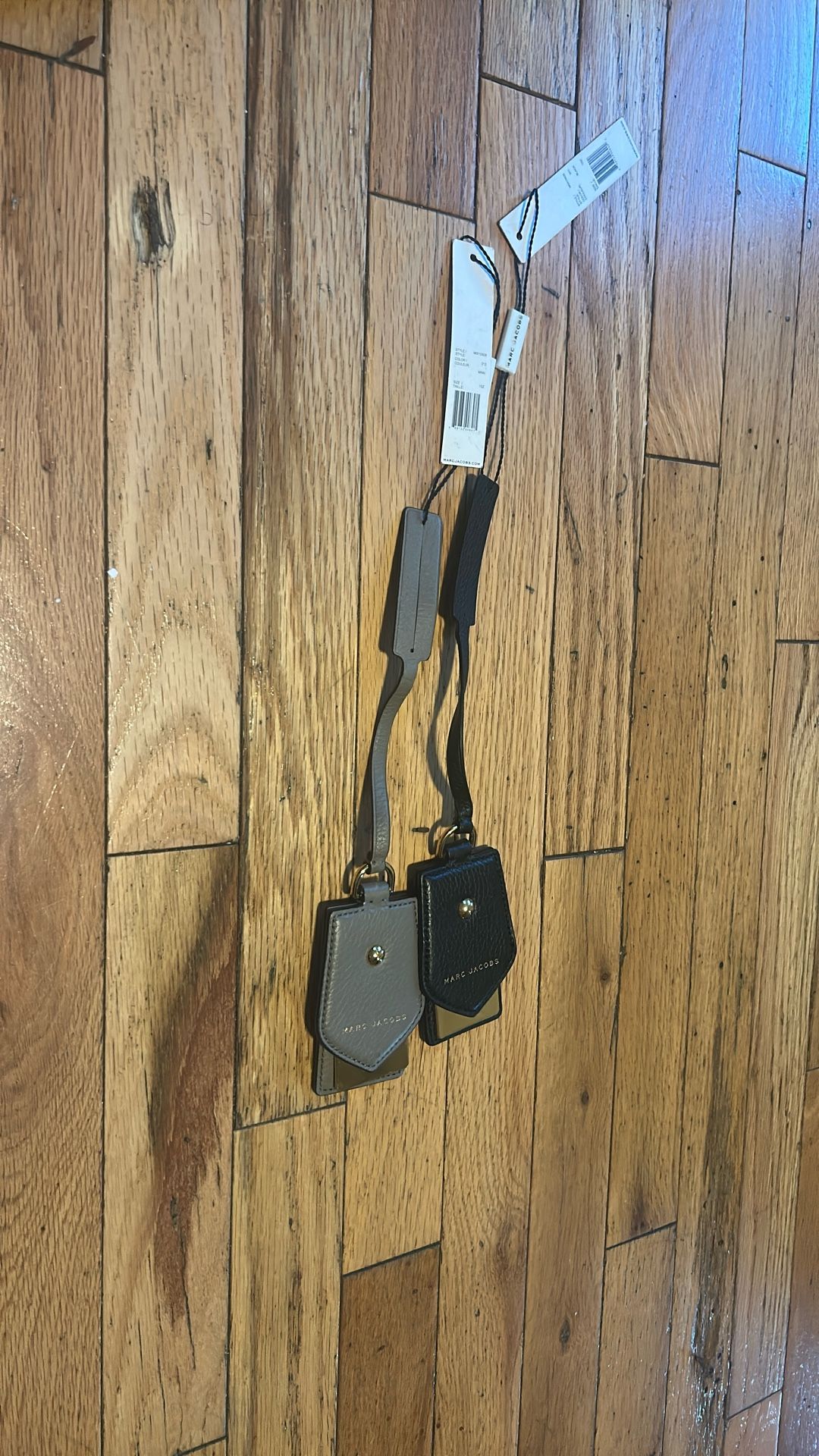 Marc Jacob luggage tags pair