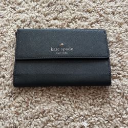 Black Late Spade Wallet