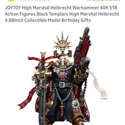 JOYTOY High Marshal Helbrecht Warhammer 40K 1/18