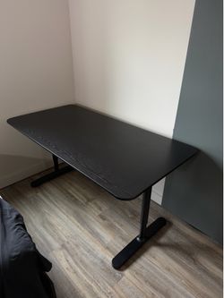 Black desk
