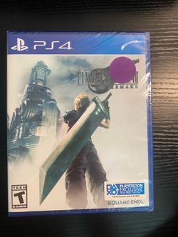 Final Fantasy 7 Remake Sealed For PS4