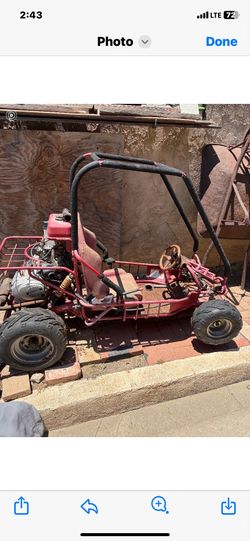 All-terrain go kart needs some work. Please read below.