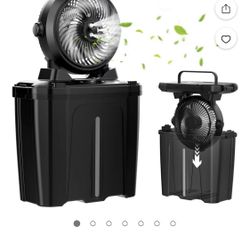 Rechargeable Outdoor Misting Fan 11L (NEW)retail: $124.00
