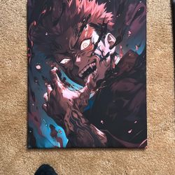 Vinal Paintings of Anime Charcters 